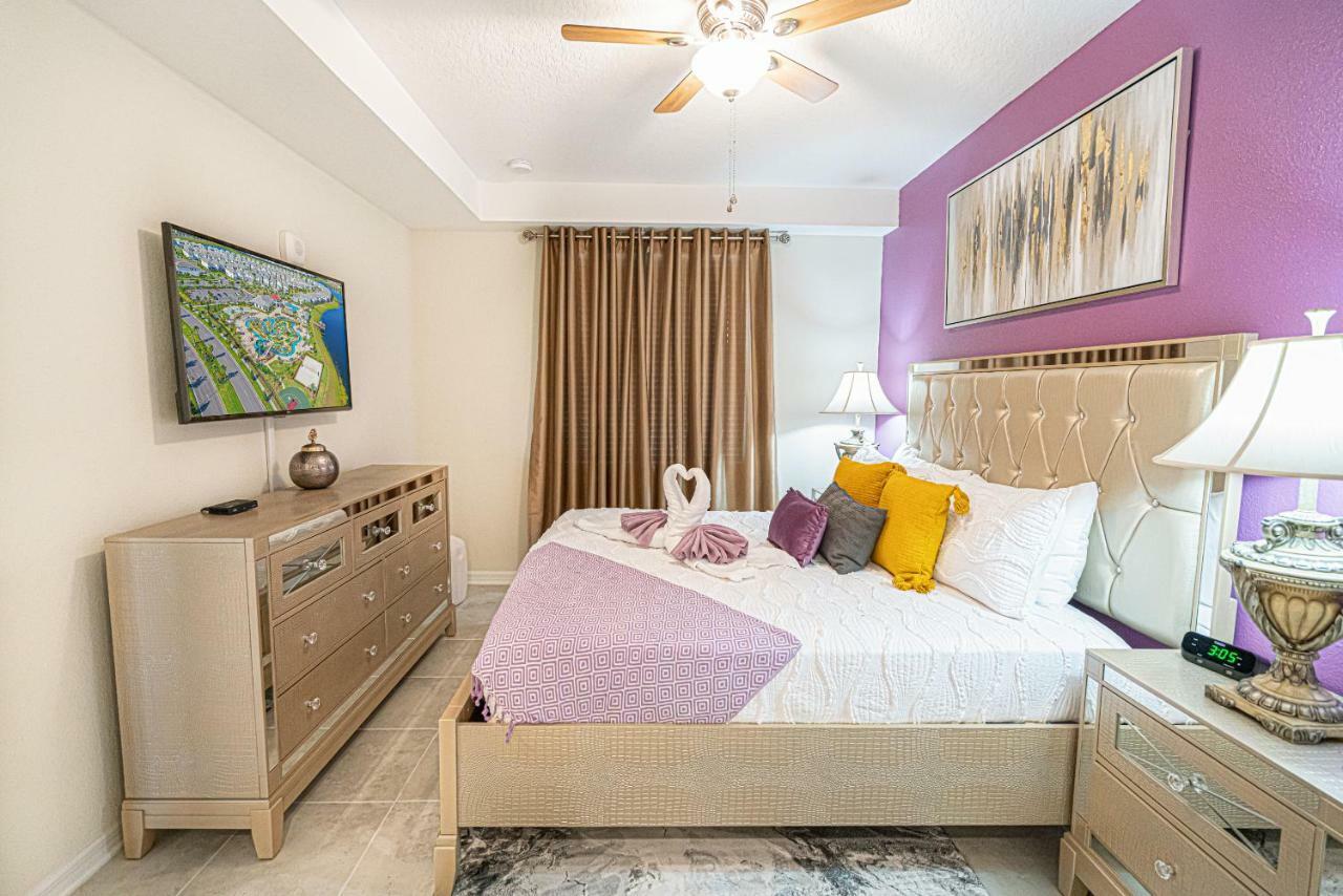Only 5 Miles From Disney! Free Water Park! 2 Bed, 2 Bath Condo, Sleeps 8 Kissimmee Exterior photo