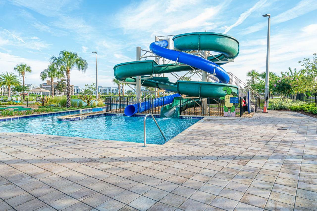 Only 5 Miles From Disney! Free Water Park! 2 Bed, 2 Bath Condo, Sleeps 8 Kissimmee Exterior photo